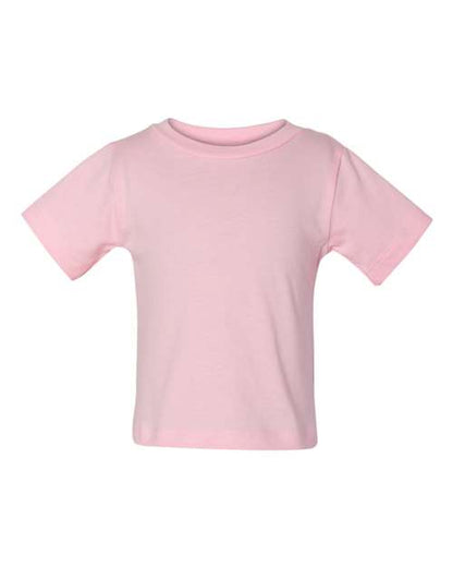 BELLA + CANVAS Infant Jersey Tee Pink / 3/6