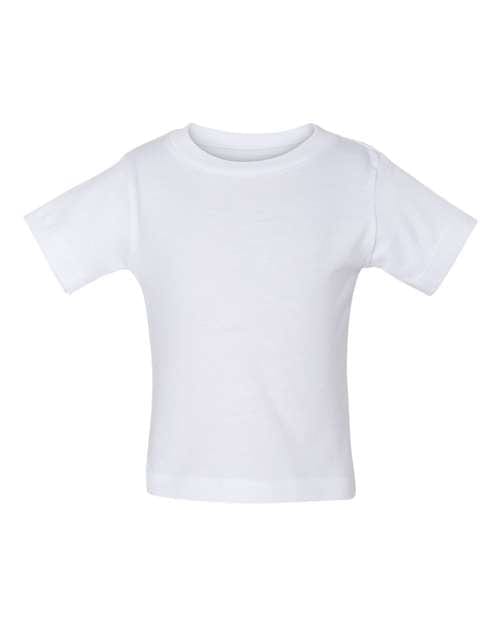 BELLA + CANVAS Infant Jersey Tee White / 3/6