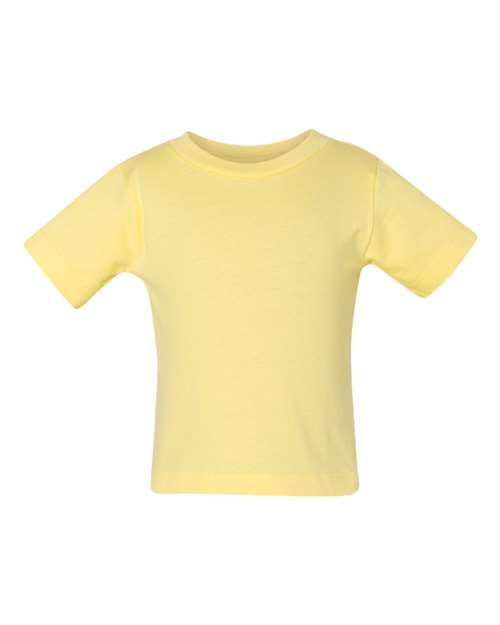 BELLA + CANVAS Infant Jersey Tee Yellow / 3/6