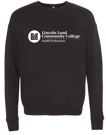 dBoldTees & DTF Transfers LLCC Health Professions Bella + Canvas Crewneck 3945 - TS006 Black / Adult Small