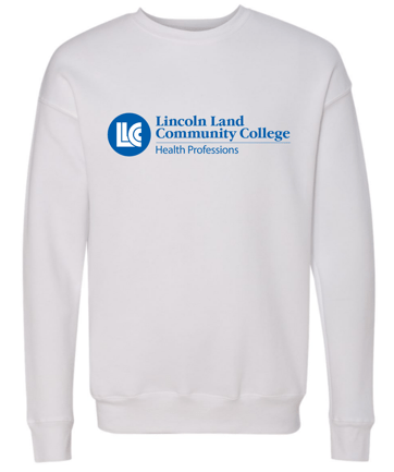 dBoldTees & DTF Transfers LLCC Health Professions Bella + Canvas Crewneck 3945 - TS006 White / Adult Small