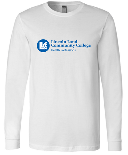 dBoldTees & DTF Transfers LLCC Health Professions Bella + Canvas L/S 3501 - TS006 White / Adult Small