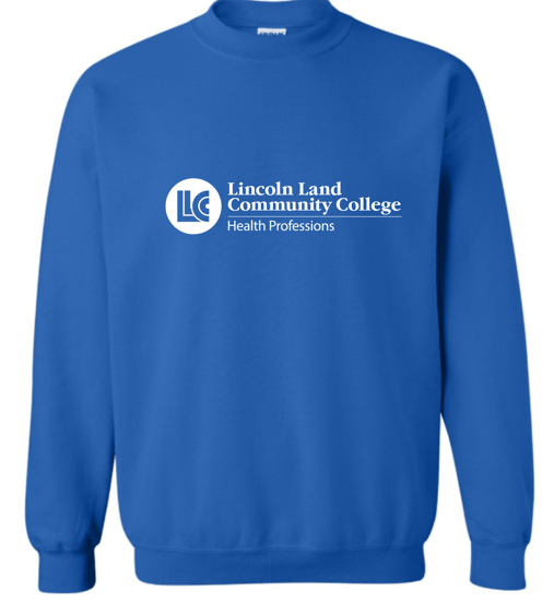 dBoldTees & DTF Transfers LLCC Health Professions Gildan Crewneck 18000 - TS006 Blue / Adult Small