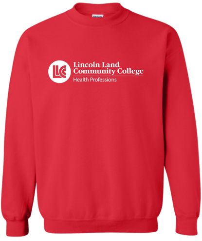 dBoldTees & DTF Transfers LLCC Health Professions Gildan Crewneck 18000 - TS006 Red / Adult Small