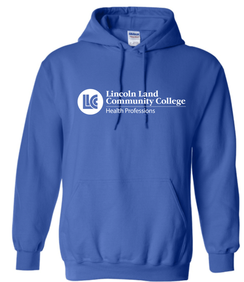 dBoldTees & DTF Transfers LLCC Health Professions Gildan Hoodie 18500 - TS006 Blue / Adult Small