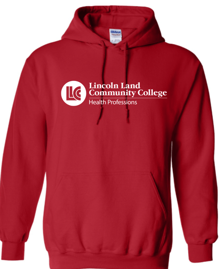 dBoldTees & DTF Transfers LLCC Health Professions Gildan Hoodie 18500 - TS006 Red / Adult Small