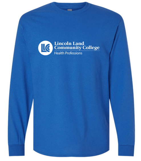 dBoldTees & DTF Transfers LLCC Health Professions Gildan L/S 5400 - TS006 Blue / Adult Small