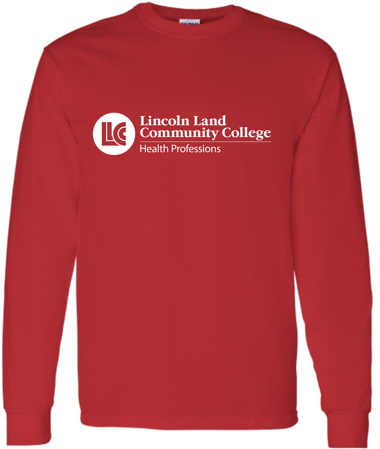 dBoldTees & DTF Transfers LLCC Health Professions Gildan L/S 5400 - TS006 Red / Adult Small