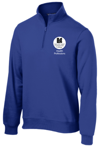 dBoldTees & DTF Transfers LLCC Health Professions Sport-Tek 1/4 Zip ST253 - TS006 Blue / Adult Small