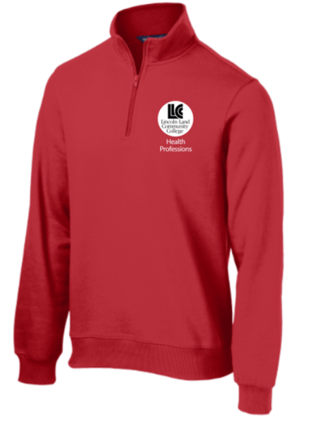 dBoldTees & DTF Transfers LLCC Health Professions Sport-Tek 1/4 Zip ST253 - TS006 Red / Adult Small