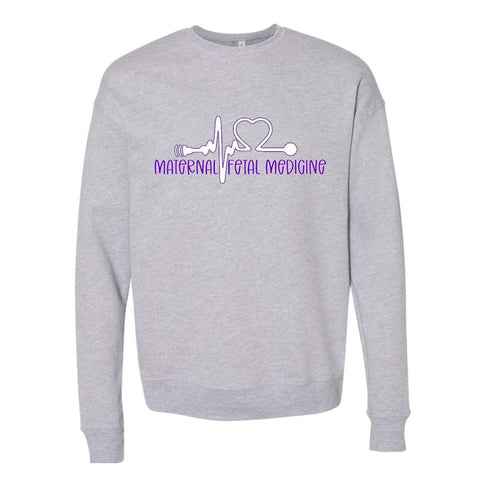 dBoldTees & DTF Transfers Maternal Fetal Medicine Crewneck Sweatshirt / XS