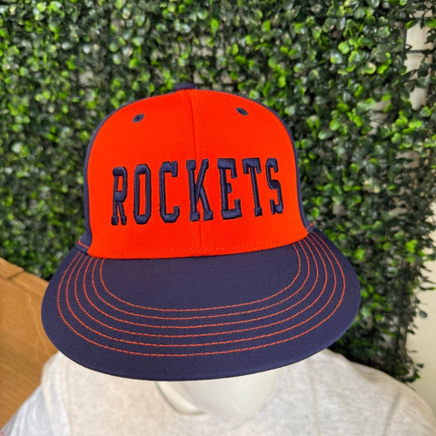 dBoldTees & DTF Transfers Navy Rockets Fitted Hat - RR001
