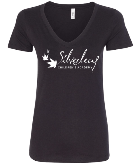 dBoldTees & DTF Transfers Next Level - Women's Ideal V-Neck T-Shirt - 1540 - TS008 Small / Black