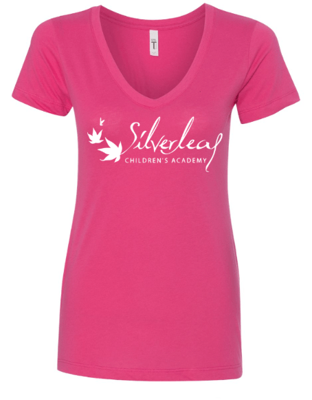 dBoldTees & DTF Transfers Next Level - Women's Ideal V-Neck T-Shirt - 1540 - TS008 Small / Pink