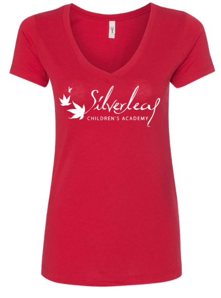 dBoldTees & DTF Transfers Next Level - Women's Ideal V-Neck T-Shirt - 1540 - TS008 Small / Red