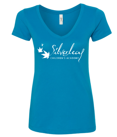 dBoldTees & DTF Transfers Next Level - Women's Ideal V-Neck T-Shirt - 1540 - TS008 Small / Turquoise
