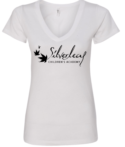 dBoldTees & DTF Transfers Next Level - Women's Ideal V-Neck T-Shirt - 1540 - TS008 Small / White