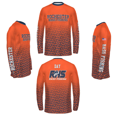 dBoldTees & DTF Transfers RHS Bass Fishing Match Day Jersey - TS035 Adult Small