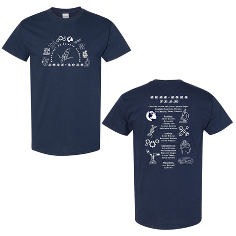 dBoldTees & DTF Transfers RHS Science Olympiad T-Shirt - FR020 Adult Small