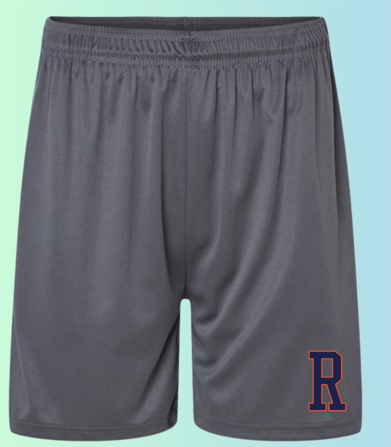 dBoldTees & DTF Transfers Rochester Badger 5" Shorts 4146 - RR001 Adult Small / Gray