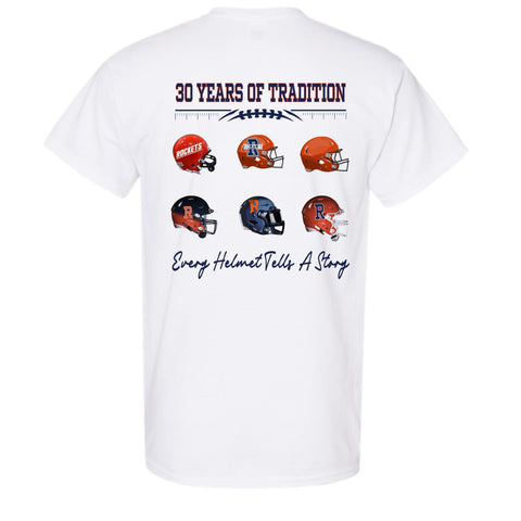 dBoldTees & DTF Transfers Rochester Football 30 Years of Tradition T-shirt FR114