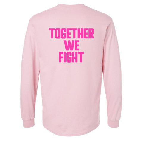 dBoldTees & DTF Transfers Rochester Football Rocket Nation Wears Pink Long Sleeve T-Shirt FR010