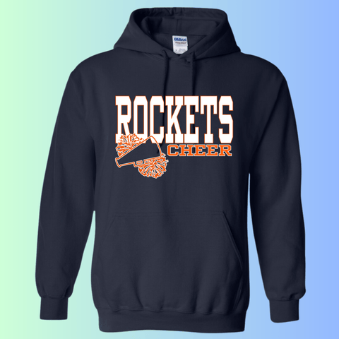 dBoldTees & DTF Transfers Rochester Rockets Cheer Gildan Apparel - RR001