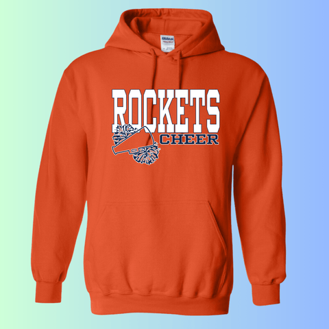 dBoldTees & DTF Transfers Rochester Rockets Cheer Gildan Apparel - RR001