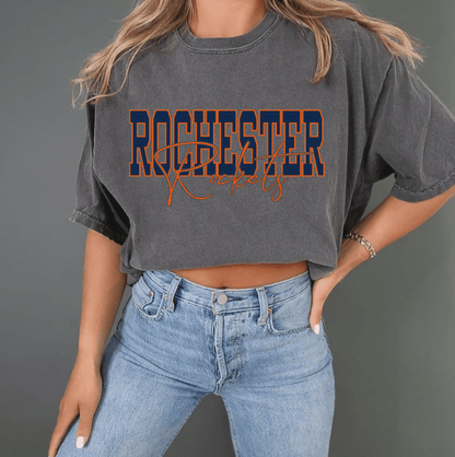 dBoldTees & DTF Transfers Rochester Rockets Comfort Colors 1717 DS001 - RR001