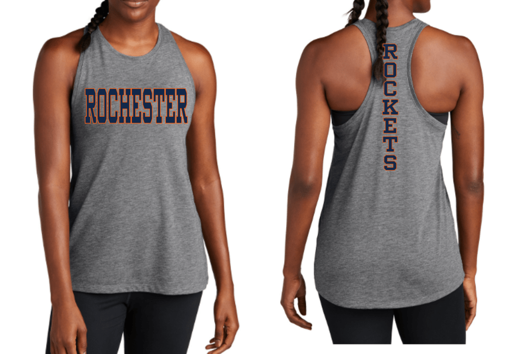 dBoldTees & DTF Transfers Rochester Rockets Sport Tek Razorback Tank LST402 - RR001 Adult Small