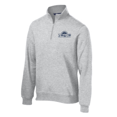 dBoldTees & DTF Transfers Rochester Volleyball Adult Sport Tek Fleece 1/4 Zip - FR017 Adult XS / Gray