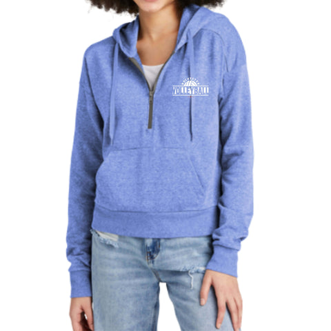 dBoldTees & DTF Transfers Rochester Volleyball Women's District 1/4 Zip - FR017 Adult XS / Royal
