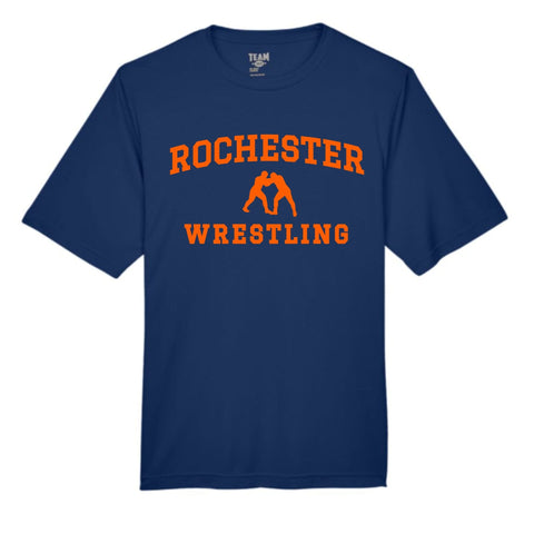 dBoldTees & DTF Transfers Rochester Wrestling Team365 Performance T-Shirt - TS031 Youth XS