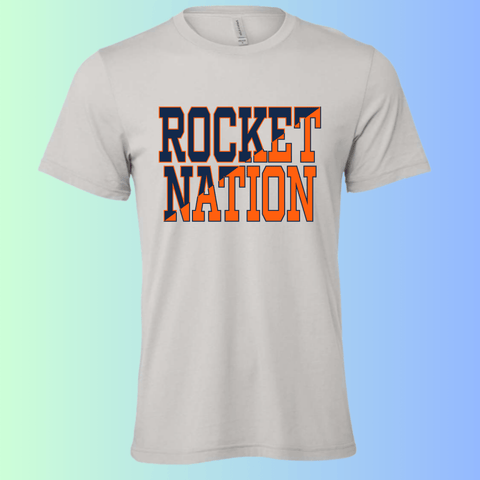 dBoldTees & DTF Transfers Rocket Nation Bella + Canvas 3001 - RR001 Adult Small