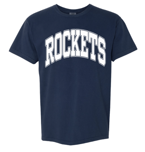 dBoldTees & DTF Transfers Rockets Comfort Colors 1717 - RR001 Adult Small
