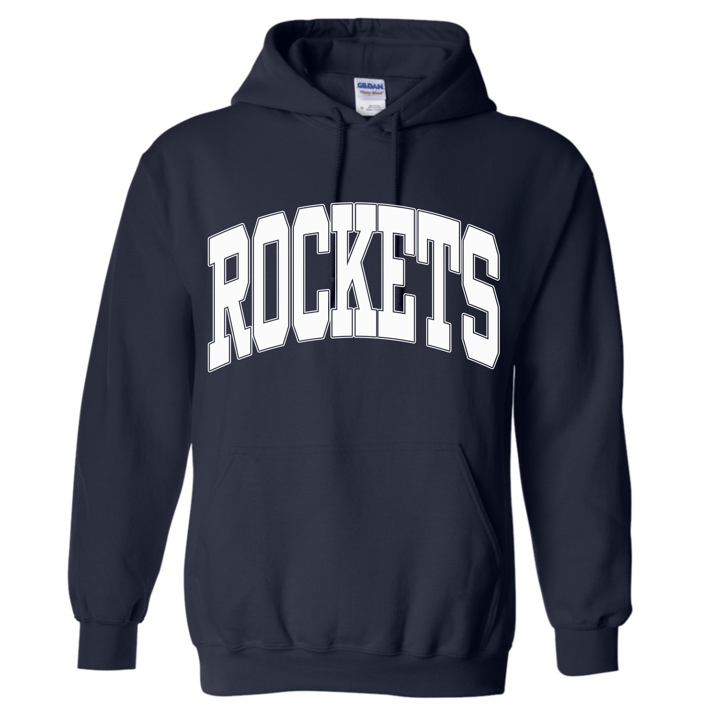 dBoldTees & DTF Transfers Rockets - Gildan Hoodie - FR005 Youth XS