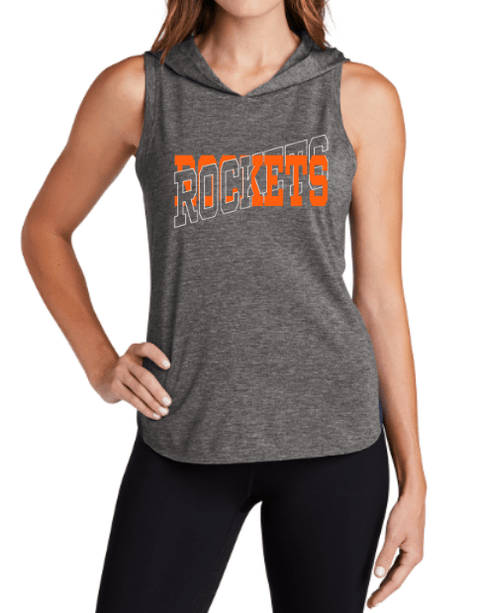 dBoldTees & DTF Transfers Rockets Sport Tek Hooded Tank LST410 - RR001