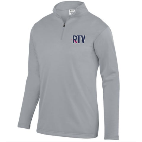 dBoldTees & DTF Transfers RTV Augusta Ladies Performance 1/4 Zip - TS033 Youth XS / Gray