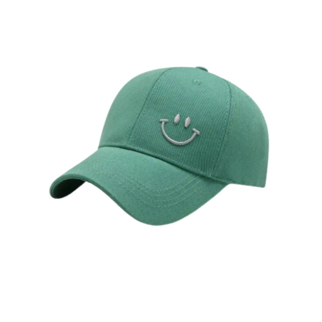 dBoldTees Smiley Ball Cap - Green