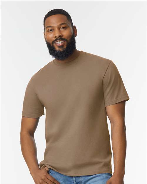 Gildan Softstyle® Midweight T-Shirt Brown Savana / S