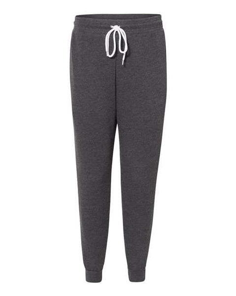 BELLA + CANVAS Sponge Fleece Jogger Sweatpants Dark Grey Heather / XS