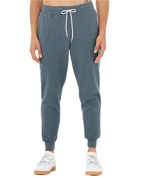 BELLA + CANVAS Sponge Fleece Jogger Sweatpants Heather Slate / XS