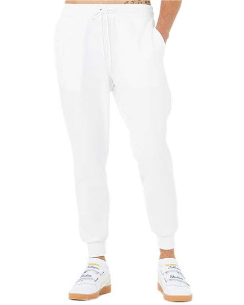 BELLA + CANVAS Sponge Fleece Jogger Sweatpants White / XS