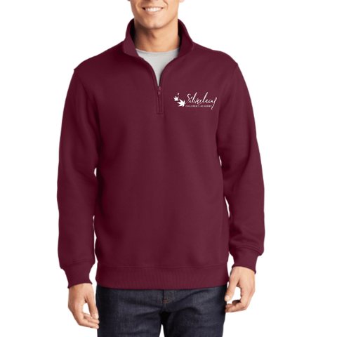 dBoldTees & DTF Transfers Sport Tek Unisex Quarter Zip - ST253 - TS008 Adult Small / Maroon