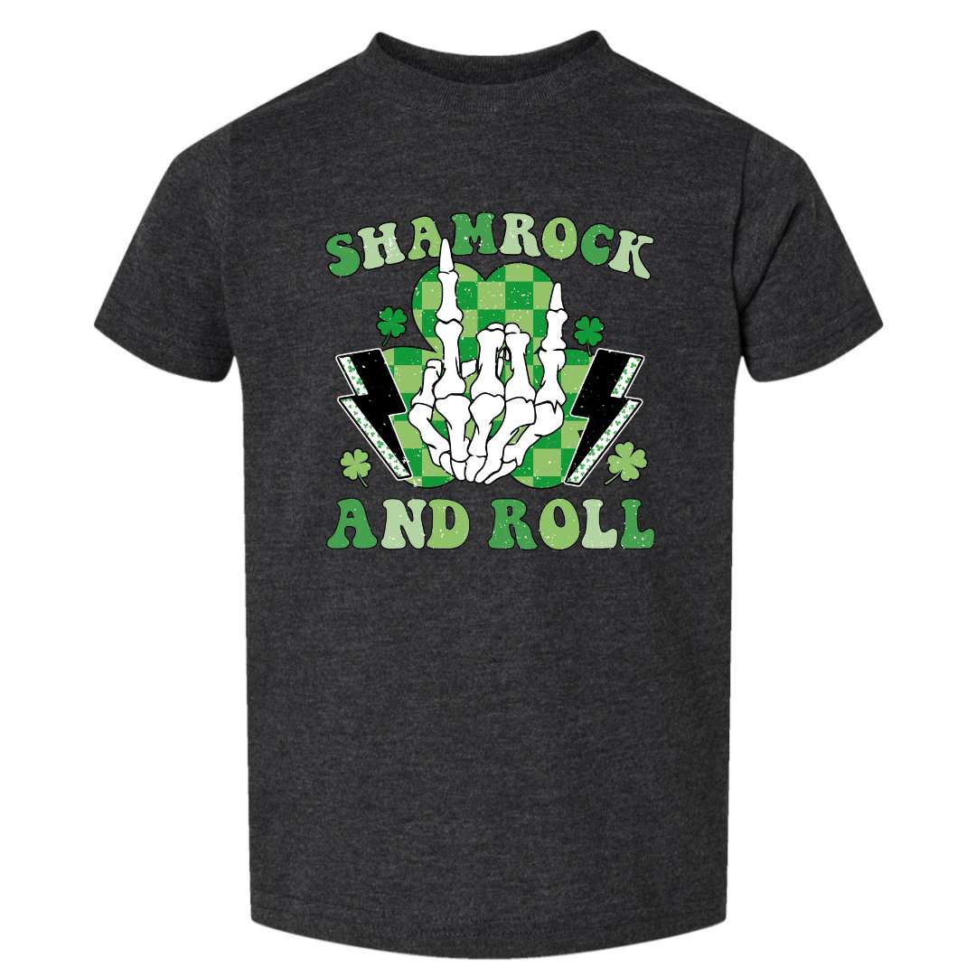 3321 vintage smoke T-Shirt Shamrock & Roll Kids Graphic Tee