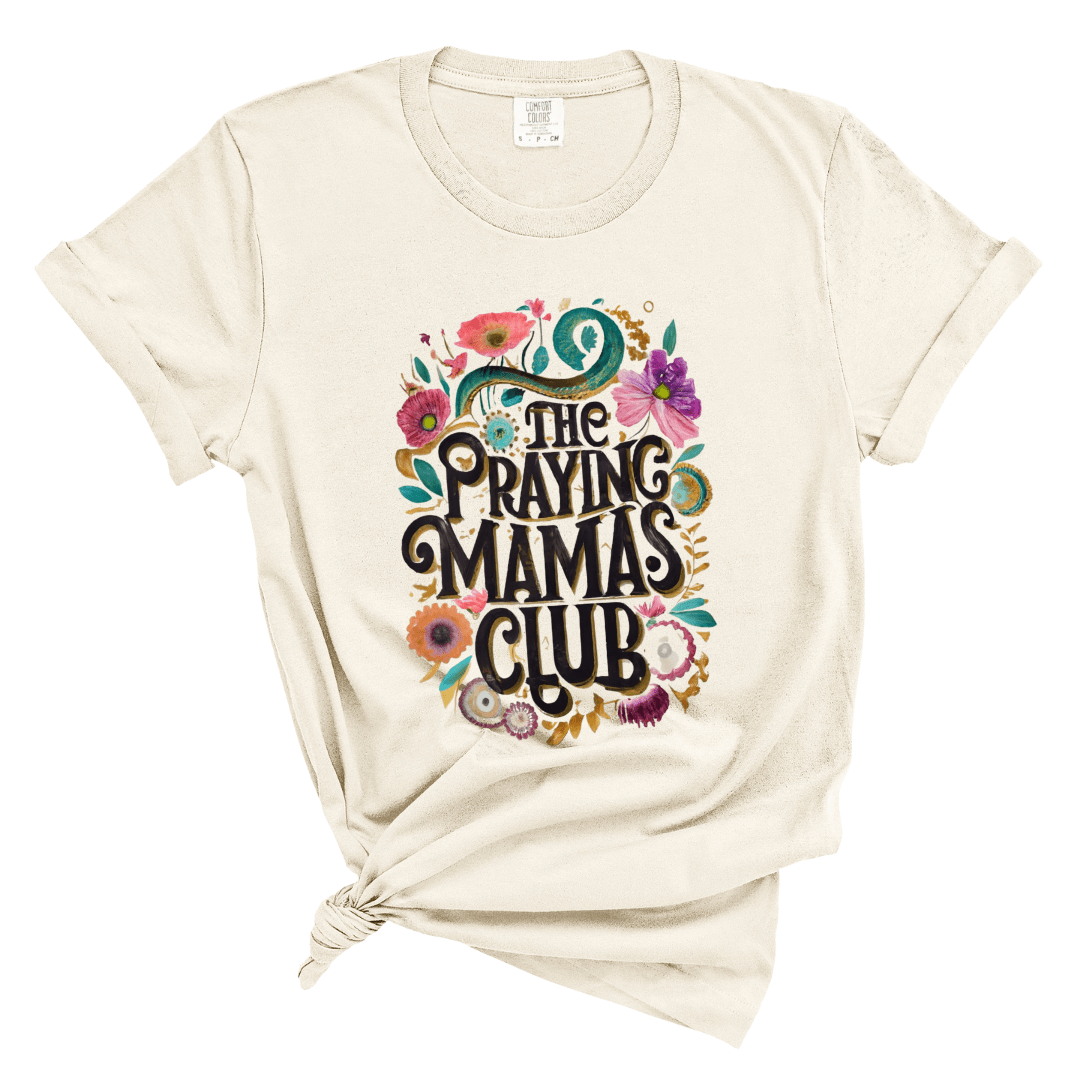 1717 flo blue The Praying Mamas Club - Graphic Tee