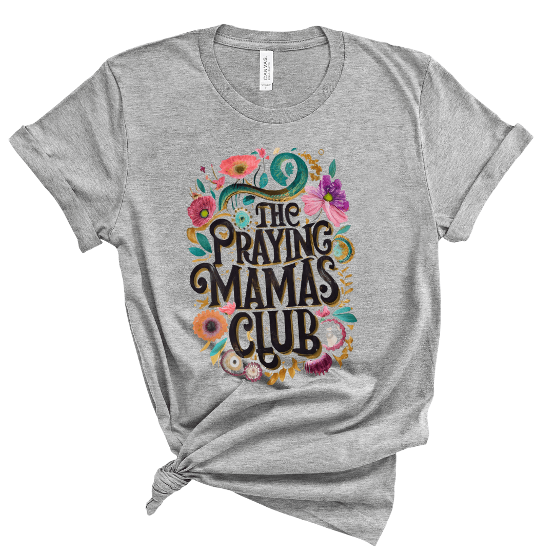 1717 flo blue The Praying Mamas Club - Graphic Tee