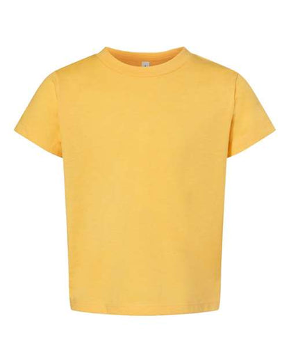 BELLA + CANVAS Toddler Jersey Tee Heather Yellow Gold / 2T