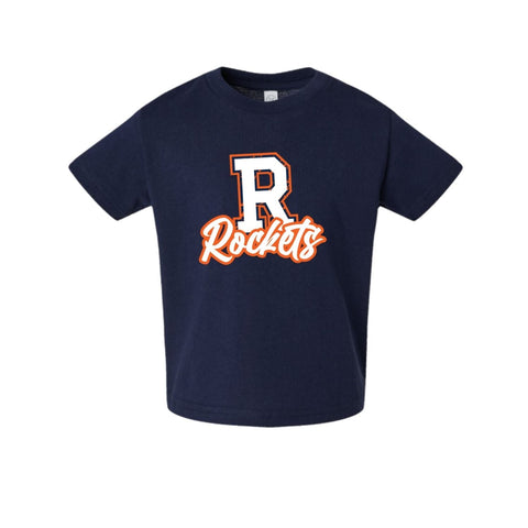 dBoldTees & DTF Transfers Toddler R Rockets PTO Rabbit Skins T-Shirt - FR008 2T / Navy
