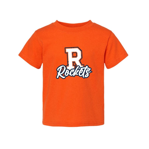 dBoldTees & DTF Transfers Toddler R Rockets PTO Rabbit Skins T-Shirt - FR008 2T / Orange